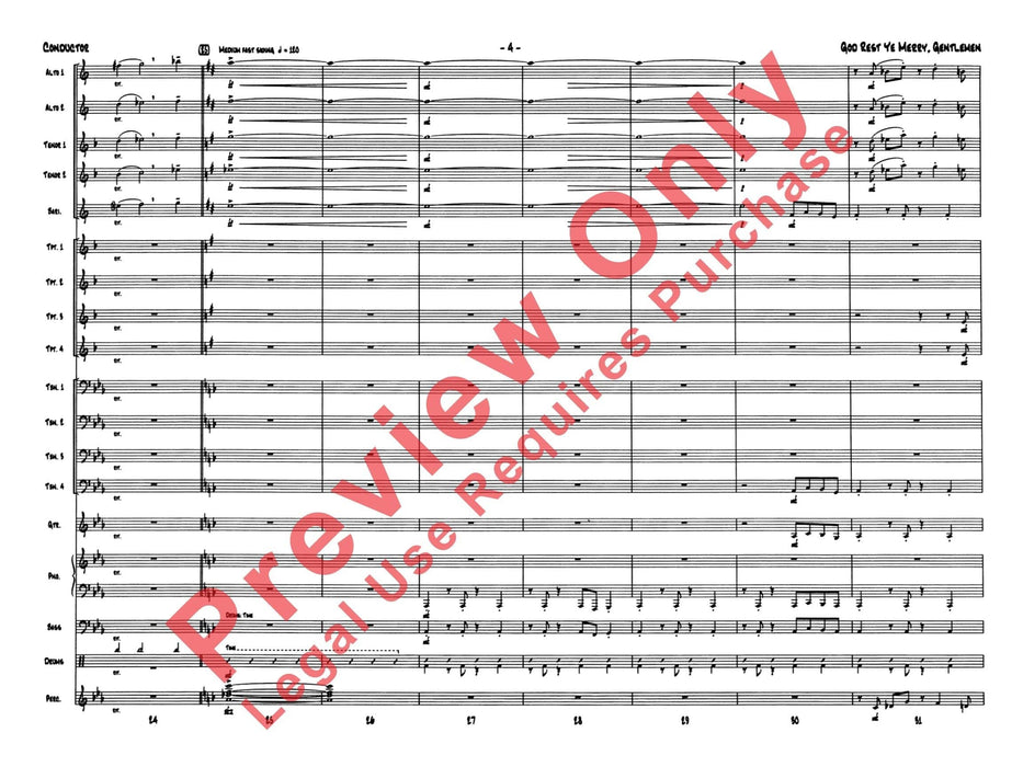 God Rest Ye Merry Gentlemen 總譜 | 小雅音樂 Hsiaoya Music