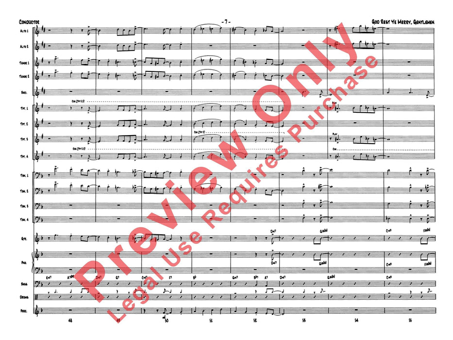 God Rest Ye Merry Gentlemen 總譜 | 小雅音樂 Hsiaoya Music