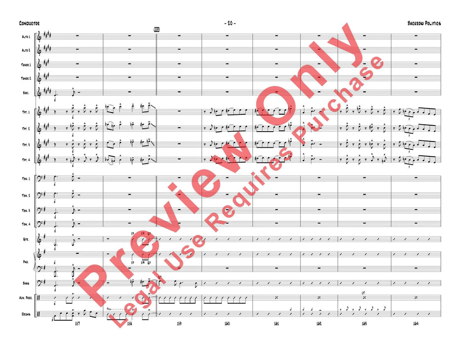 Backrow Politics 總譜 | 小雅音樂 Hsiaoya Music