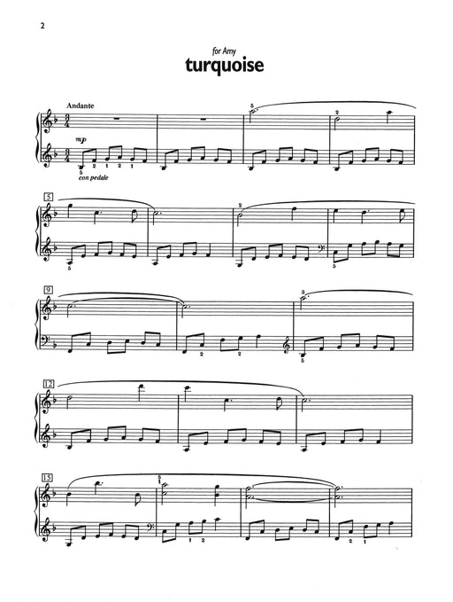 A Splash of Color, Book 2 Romantic and Contemporary Piano Solos Designed to Enhance an Awareness of Imagery in Performance 鋼琴 獨奏 | 小雅音樂 Hsiaoya Music