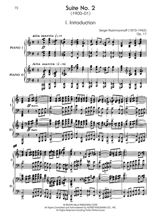 The Piano Works of Rachmaninoff, [0i*] Volume IX: Piano Duos (Two Pianos, Four Hands) 拉赫瑪尼諾夫 鋼琴 二重奏 鋼琴四手聯彈 | 小雅音樂 Hsiaoya Music