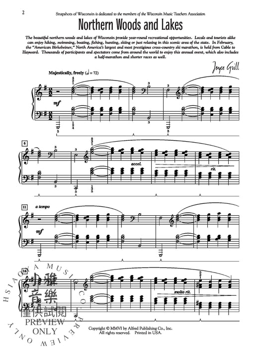 Snapshots of Wisconsin | 小雅音樂 Hsiaoya Music