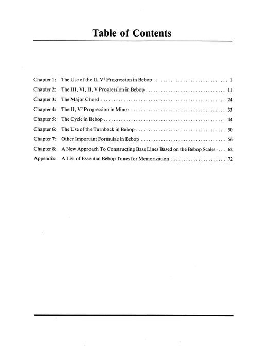 How to Play Bebop, Volume 2 | 小雅音樂 Hsiaoya Music