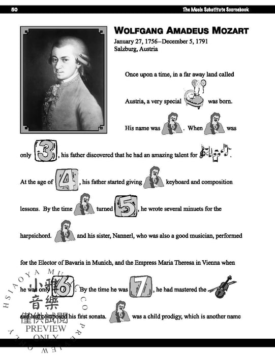 The Music Substitute Sourcebook, Grades K--3 Fun, Content Filled, Elementary Music Lessons for Effortless Substitute Teacher Preparation | 小雅音樂 Hsiaoya Music