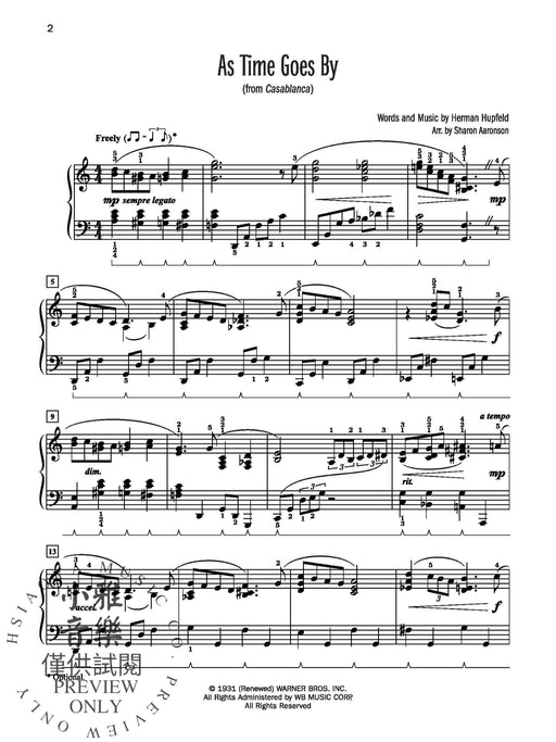 Top 10 Movie Hits 10 of the Most Popular Melodies from the Silver Screen | 小雅音樂 Hsiaoya Music