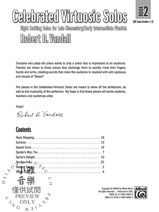 Celebrated Virtuosic Solos, Book 2 Eight Exciting Solos for Late Elementary/Early Intermediate Pianists 獨奏 獨奏 | 小雅音樂 Hsiaoya Music