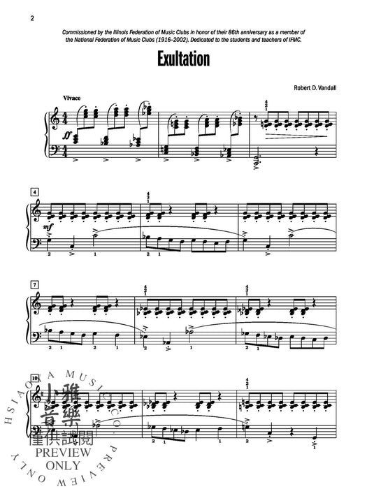 Celebrated Virtuosic Solos, Book 5 Six Exciting Solos for Intermediate to Late Intermediate Pianists 獨奏 獨奏 | 小雅音樂 Hsiaoya Music