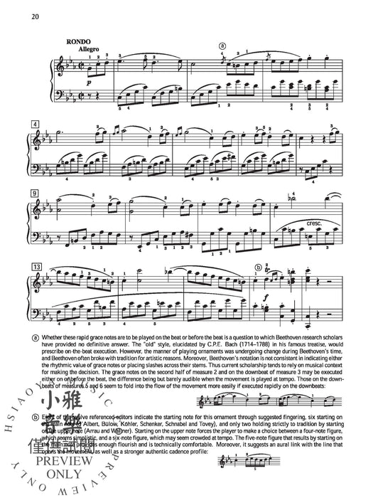 Beethoven: Sonata No. 8 in C Minor, Opus 13 Grande Sonate pathétique ("Pathétique") 貝多芬 奏鳴曲 作品 悲愴 | 小雅音樂 Hsiaoya Music