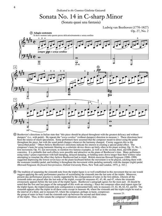 Beethoven: Sonata No. 14 in C-sharp Minor, Opus 27, No. 2 ("Moonlight") Sonata quasi una fantasia ("Moonlight") 貝多芬 奏鳴曲 作品 奏鳴曲 幻想曲 | 小雅音樂 Hsiaoya Music