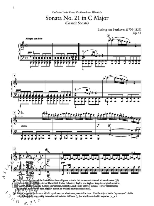 Beethoven: Sonata No. 21 in C Major, Opus 53 Waldstein 貝多芬 奏鳴曲 作品 | 小雅音樂 Hsiaoya Music