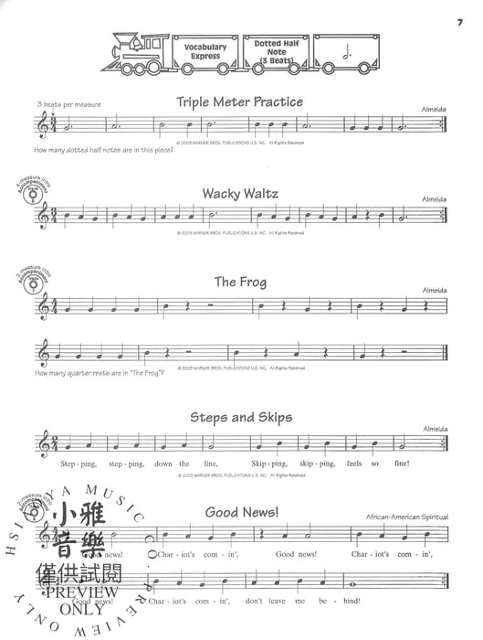 Recorder Express Soprano Recorder Method for Classroom or Individual Use | 小雅音樂 Hsiaoya Music