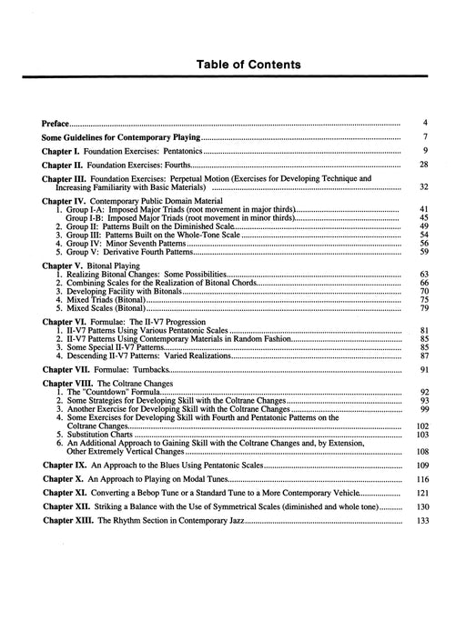 Modern Concepts in Jazz Improvisation 即興演奏 | 小雅音樂 Hsiaoya Music