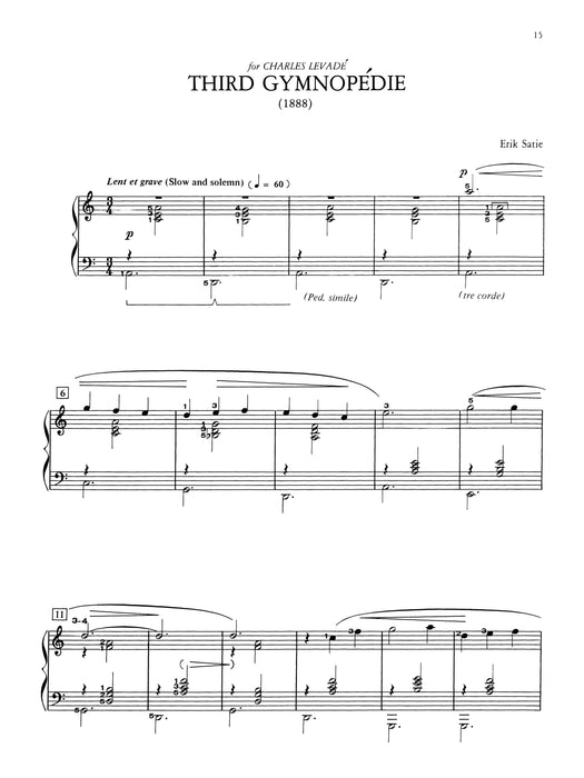 Satie: 3 Gymnopédies & 3 Gnossiennes 薩悌 裸體戰士舞 | 小雅音樂 Hsiaoya Music