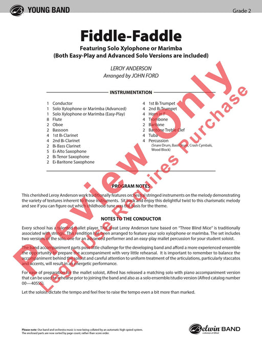 Fiddle-Faddle Featuring Solo Xylophone or Marimba 提琴 獨奏木琴 馬林巴琴 | 小雅音樂 Hsiaoya Music