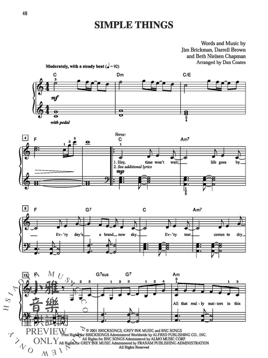 The Essential Jim Brickman, Volume 2: Songs | 小雅音樂 Hsiaoya Music