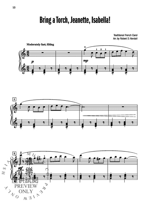Celebrated Christmas Solos, Book 4 8 Christmas Favorites Arranged for Early Intermediate to Intermediate Pianists 獨奏 | 小雅音樂 Hsiaoya Music