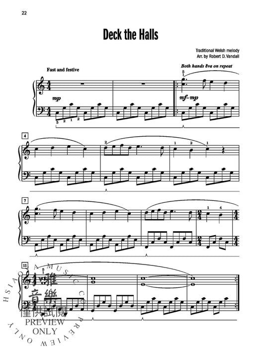 Celebrated Christmas Solos, Book 4 8 Christmas Favorites Arranged for Early Intermediate to Intermediate Pianists 獨奏 | 小雅音樂 Hsiaoya Music