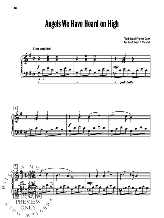 Celebrated Christmas Solos, Book 5 8 Christmas Favorites Arranged for Intermediate to Late Intermediate Pianists 獨奏 | 小雅音樂 Hsiaoya Music