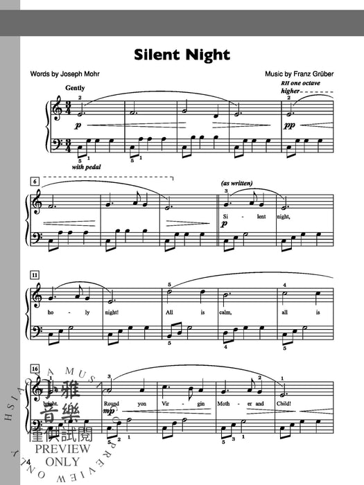 The Music Tree: Christmas, Part 3 4 Solos and 2 Duets for Student and Teacher 獨奏 二重奏 | 小雅音樂 Hsiaoya Music