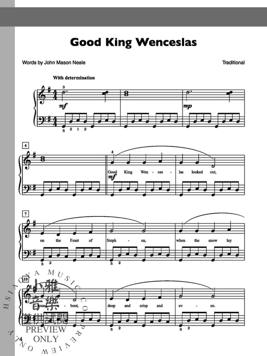 The Music Tree: Christmas, Part 4 7 Solos and 1 Duet for Student and Teacher 獨奏 二重奏 | 小雅音樂 Hsiaoya Music