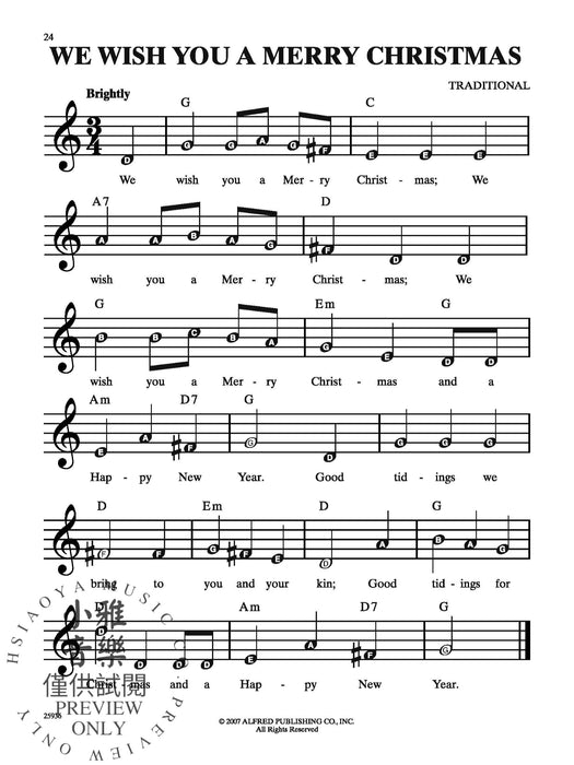 Christmas Favorites for Recorder | 小雅音樂 Hsiaoya Music