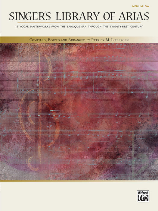 Singer's Library of Arias 15 Vocal Masterworks from the Baroque Era Through the Twenty-First Century 詠唱調 巴洛克 | 小雅音樂 Hsiaoya Music