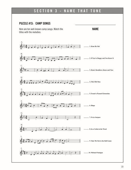 Music Fun 101 101 Reproducible Music Games and Puzzles | 小雅音樂 Hsiaoya Music