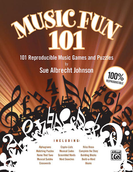 Music Fun 101 101 Reproducible Music Games and Puzzles | 小雅音樂 Hsiaoya Music
