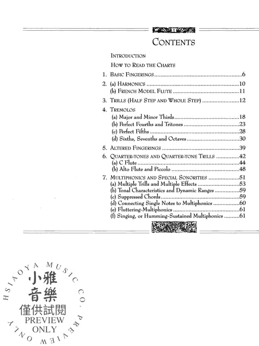 A Modern Guide to Fingerings for the Flute 長笛 | 小雅音樂 Hsiaoya Music