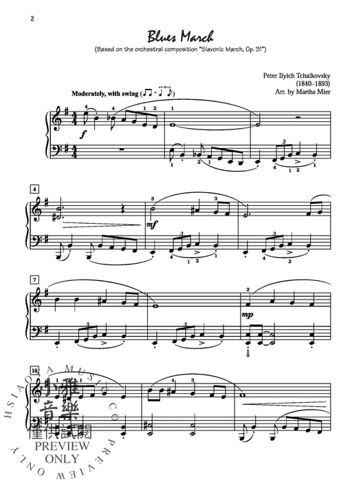 Classical Jazz, Rags & Blues, Book 1 10 Classical Melodies Arranged in Jazz Styles for Early Intermediate Pianists 古典 藍調 古典 爵士音樂 | 小雅音樂 Hsiaoya Music