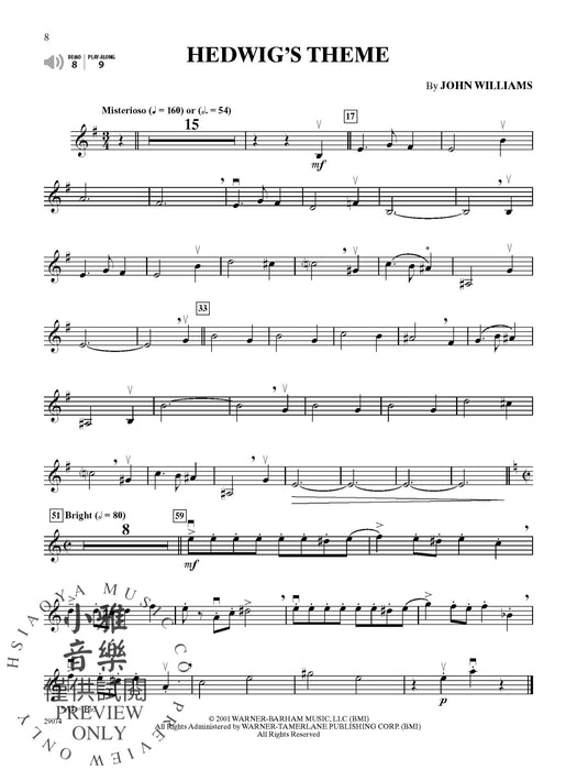 Harry Potter Instrumental Solos for Strings (Movies 1-5) 獨奏 弦樂 | 小雅音樂 Hsiaoya Music