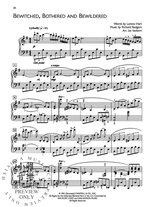 Popular Performer: Rodgers and Hart The Songs of Richard Rodgers and Lorenz Hart | 小雅音樂 Hsiaoya Music