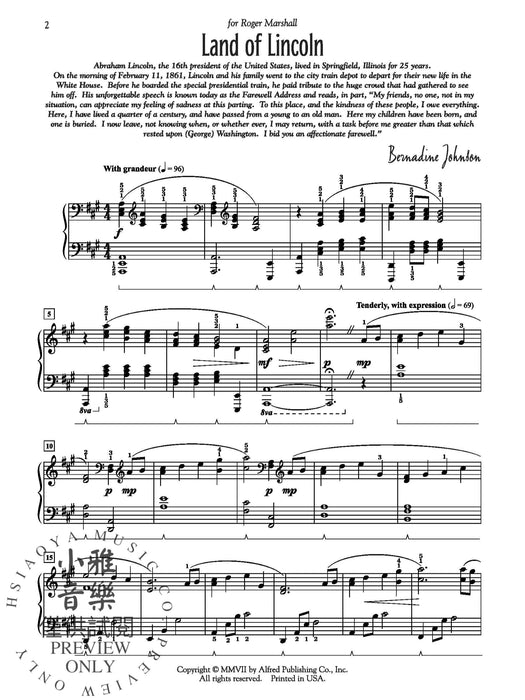 Land of Lincoln | 小雅音樂 Hsiaoya Music