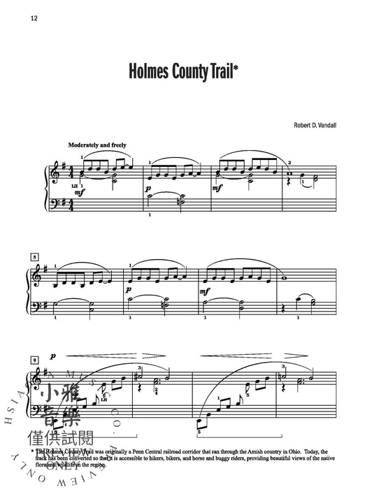 Celebrated Lyrical Solos, Book 1 7 Solos in Romantic Styles for Late Elementary Pianists 獨奏 獨奏 | 小雅音樂 Hsiaoya Music