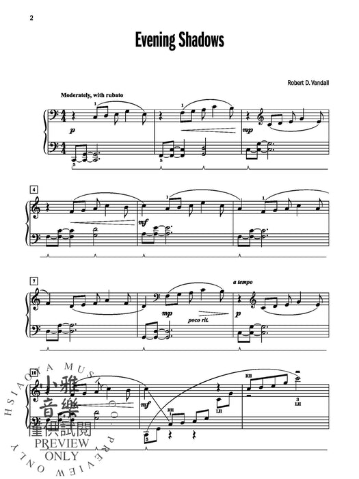 Celebrated Lyrical Solos, Book 3 7 Solos in Romantic Styles for Early Intermediate to Intermediate Pianists 獨奏 獨奏 | 小雅音樂 Hsiaoya Music