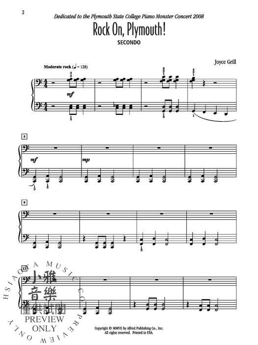 Rock On, Plymouth! | 小雅音樂 Hsiaoya Music