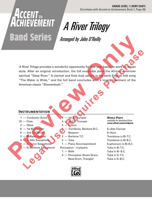 A River Trilogy 三部曲 總譜 | 小雅音樂 Hsiaoya Music