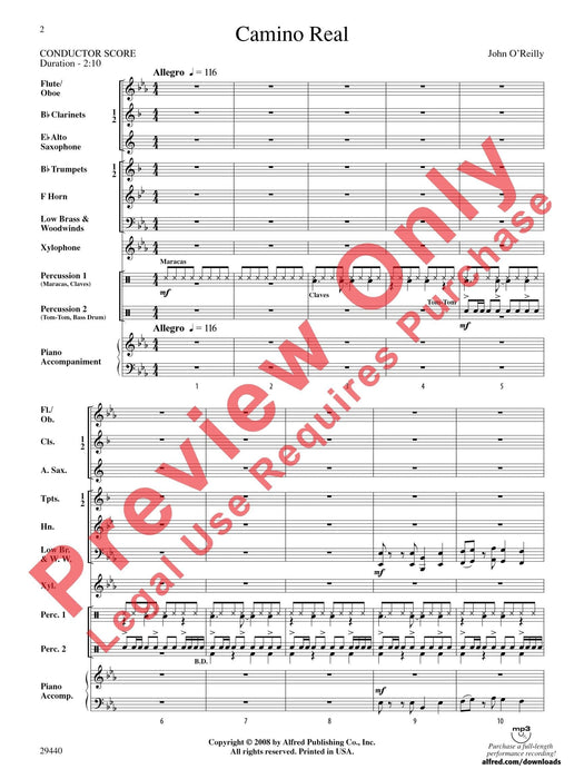 Camino Real 總譜 | 小雅音樂 Hsiaoya Music