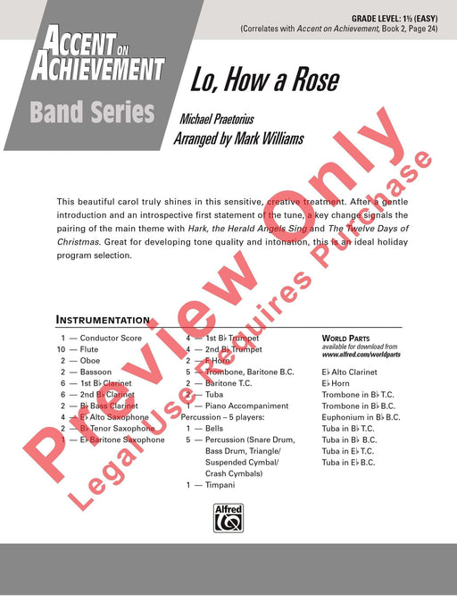 Lo, How a Rose 總譜 | 小雅音樂 Hsiaoya Music