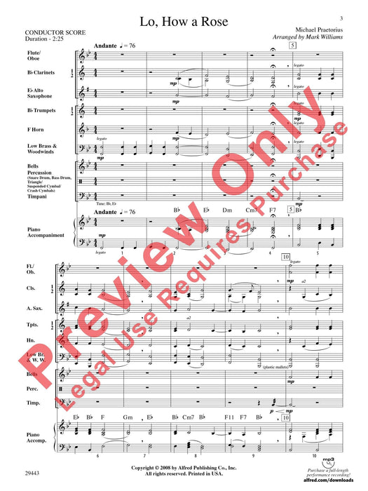 Lo, How a Rose 總譜 | 小雅音樂 Hsiaoya Music