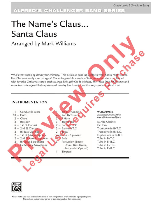 The Name's Claus . . . Santa Claus | 小雅音樂 Hsiaoya Music