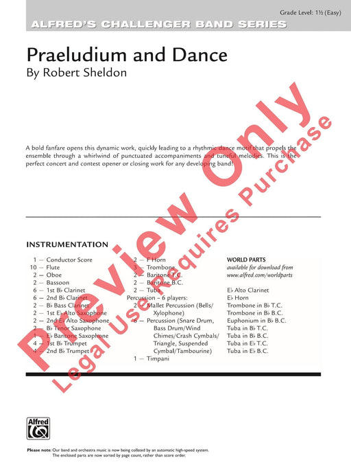 Praeludium and Dance 舞曲 總譜 | 小雅音樂 Hsiaoya Music