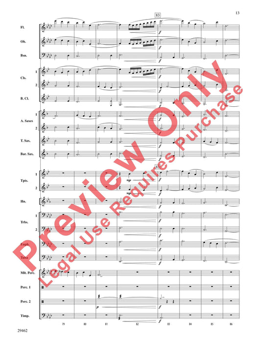 Fantasy on an Early American Marching Tune 幻想曲 進行曲 總譜 | 小雅音樂 Hsiaoya Music