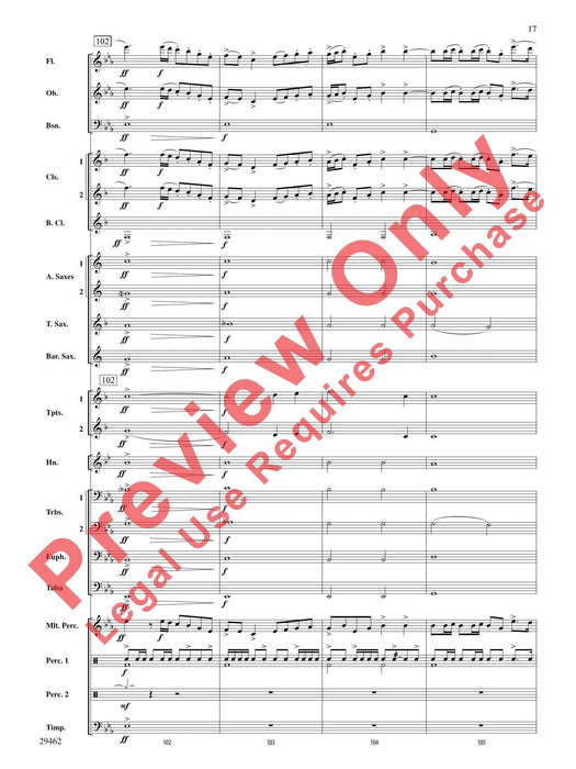 Fantasy on an Early American Marching Tune 幻想曲 進行曲 總譜 | 小雅音樂 Hsiaoya Music