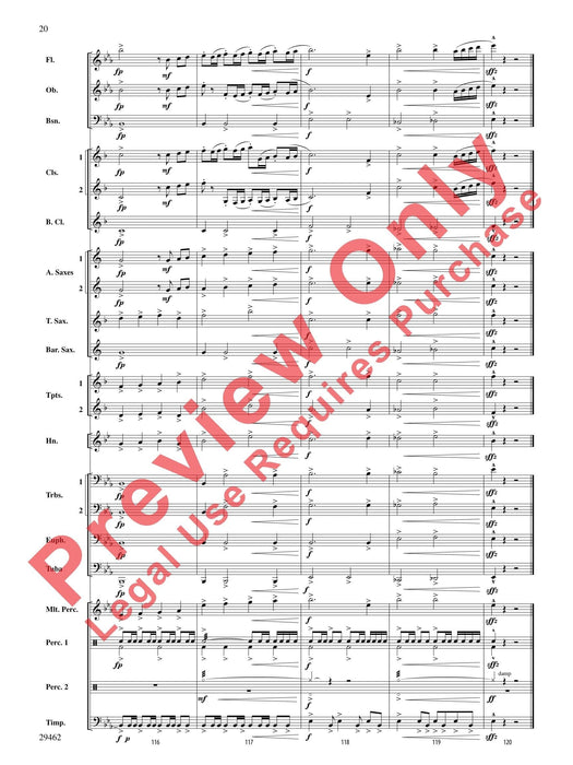 Fantasy on an Early American Marching Tune 幻想曲 進行曲 總譜 | 小雅音樂 Hsiaoya Music