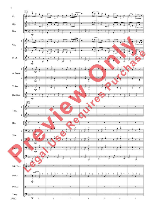 Fantasy on an Early American Marching Tune 幻想曲 進行曲 總譜 | 小雅音樂 Hsiaoya Music