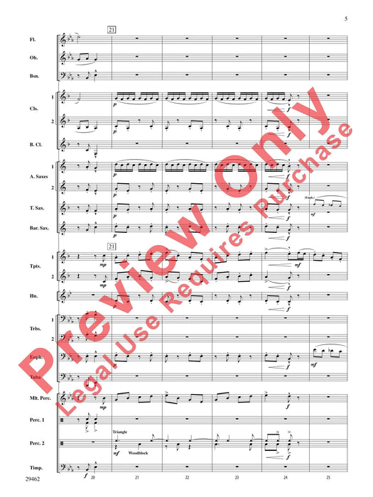 Fantasy on an Early American Marching Tune 幻想曲 進行曲 總譜 | 小雅音樂 Hsiaoya Music