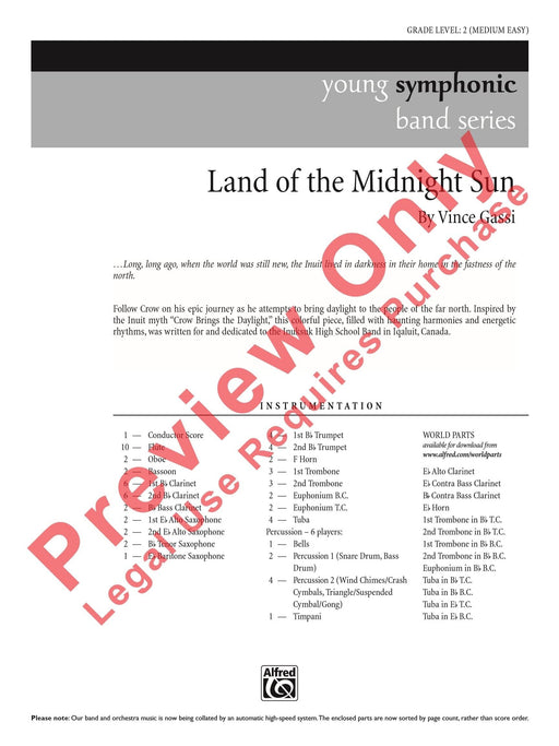 Land of the Midnight Sun 總譜 | 小雅音樂 Hsiaoya Music