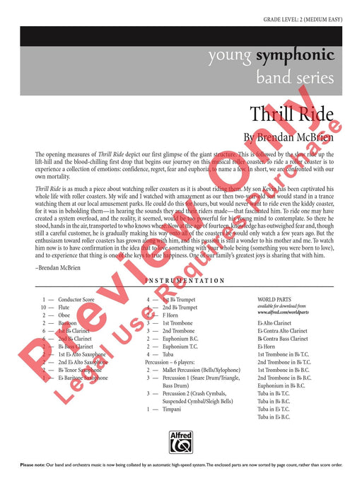 Thrill Ride 總譜 | 小雅音樂 Hsiaoya Music