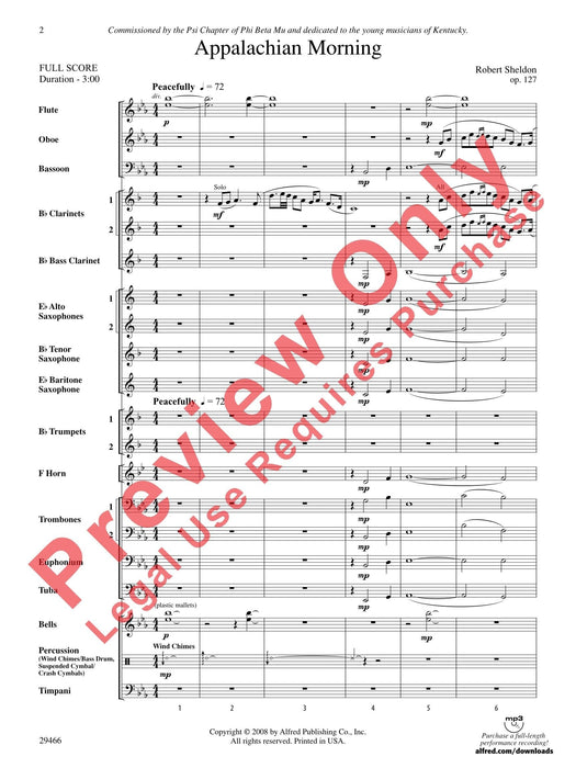 Appalachian Morning 總譜 | 小雅音樂 Hsiaoya Music